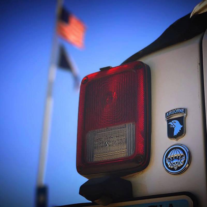 Military Badge Decals for Cars and Trucks