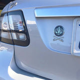 Cavalry Branch Insignia Metal Decal 