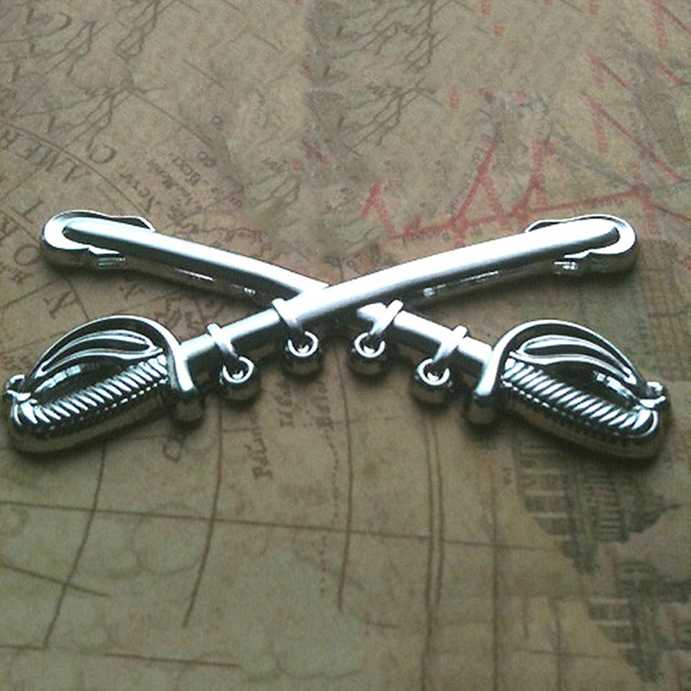 Cavalry Branch Insignia Metal Decal