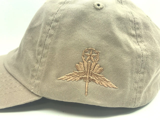 Khaki Cap with embroidered Master Halo Badge