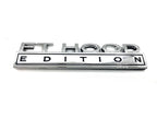 Ft Hood Edition Metal Emblem on a white background