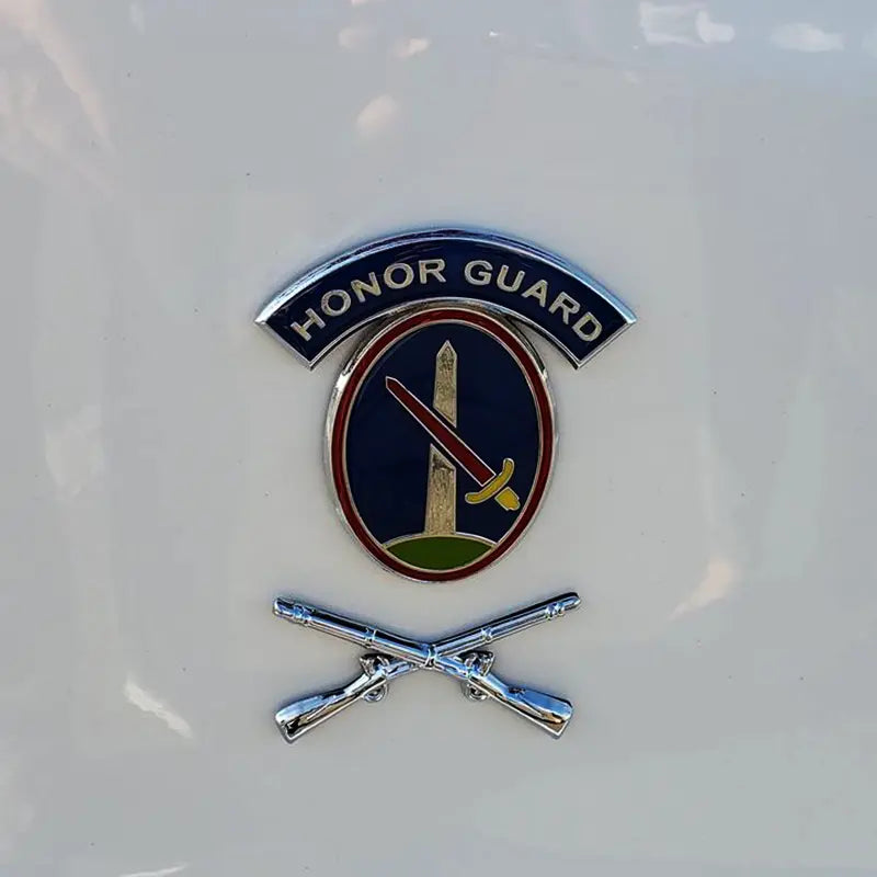 Infantry Branch Insignia Metal Decal