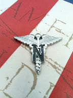 Army Nurse Corps Metal Auto Emblem Decal