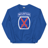 10th Mountain Div Distressed Sweatshirt