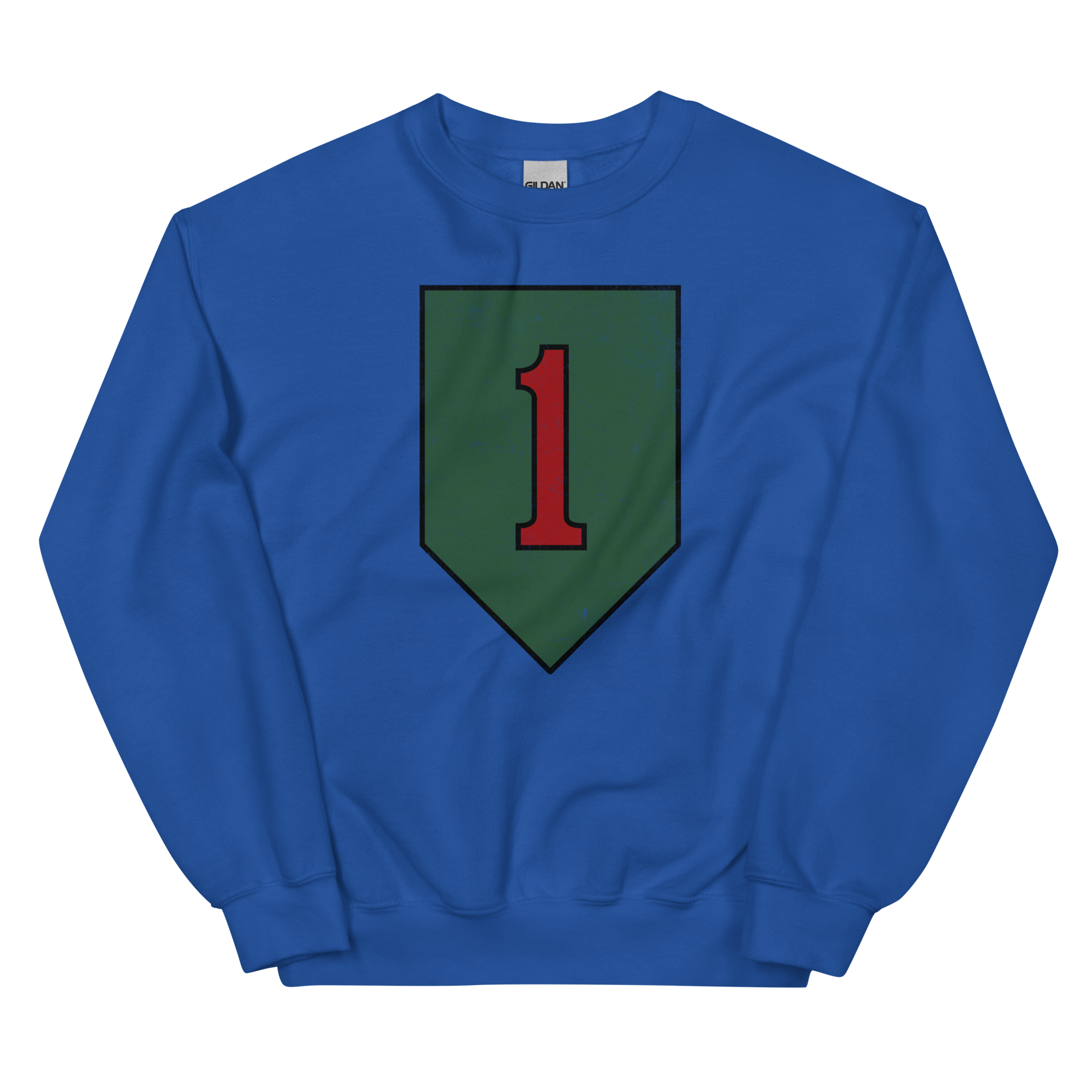 1st Infantry Div Distressed Sweatshirt