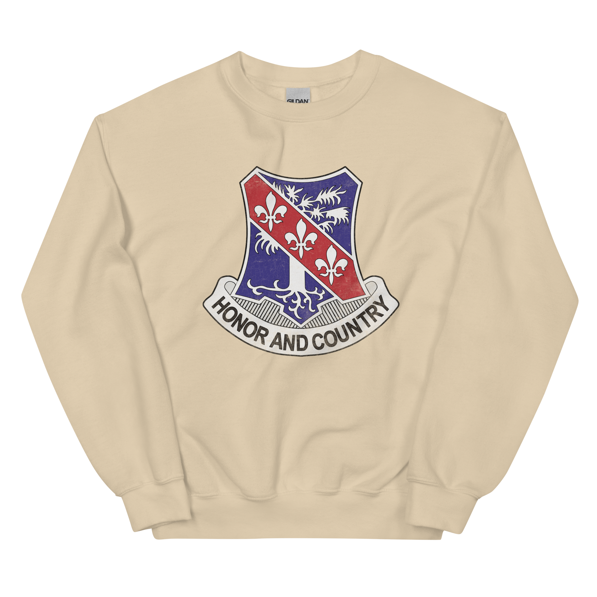 327th Infantry Distressed Sweatshirt