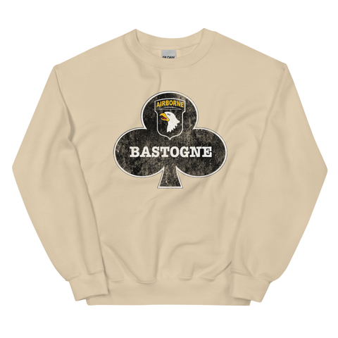 – Distressed Sweatshirt Medals Auto Bastogne