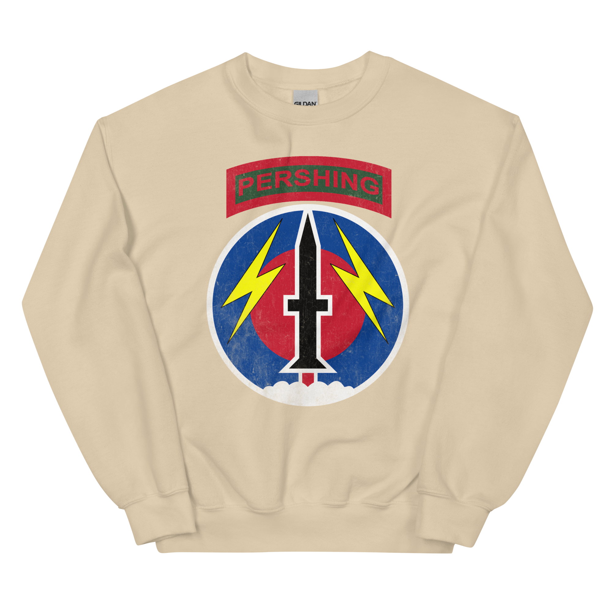 56th Field Artillery Pershing Distressed Sweatshirt