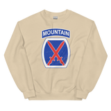 10th Mountain Div Distressed Sweatshirt