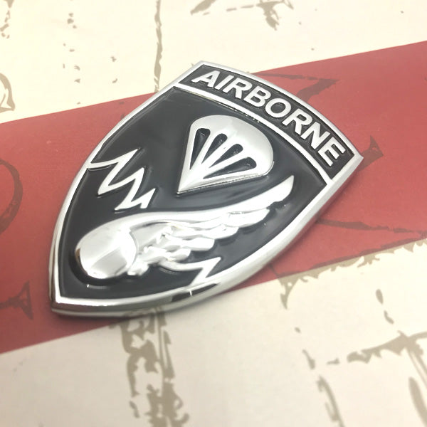 187th Infantry Regiment Airborne Car Emblem | Rakkasan Metal Decal