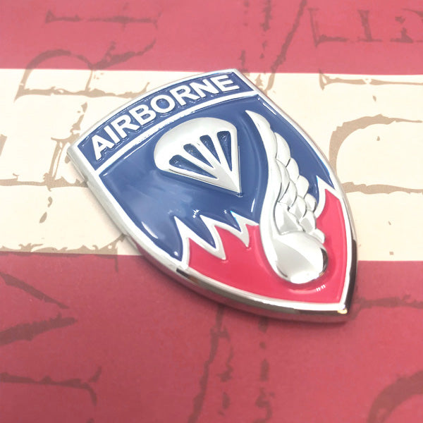 1987年式軍用Aランク UA308AHCメタル缶 オペアンプ 2個 RAT等 187th Infantry Regiment Airborne Car Emblem | Rakkasan Metal Decal
