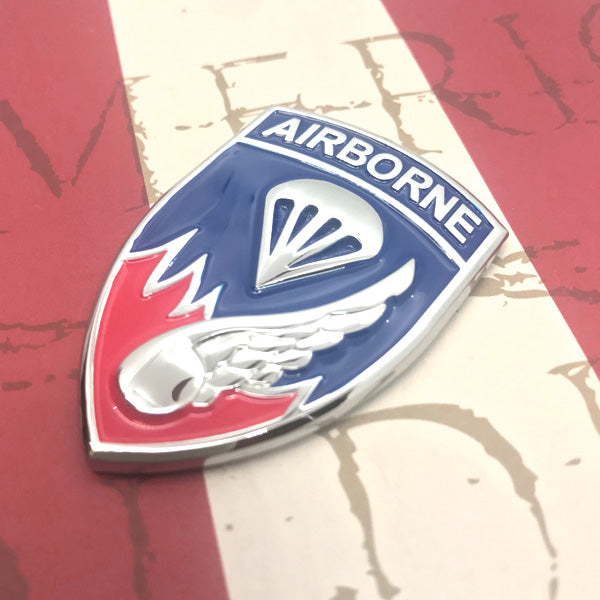 187th Infantry Regiment Airborne Car Emblem | Rakkasan Metal Decal