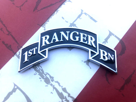 1st Ranger Bn Scroll
