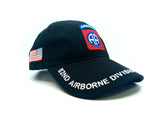 82nd Airborne All Americans Cap Black