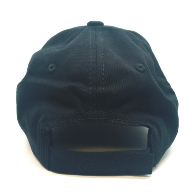 backside of black cap