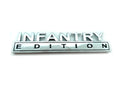Infantry Edition Metal Truck Decal