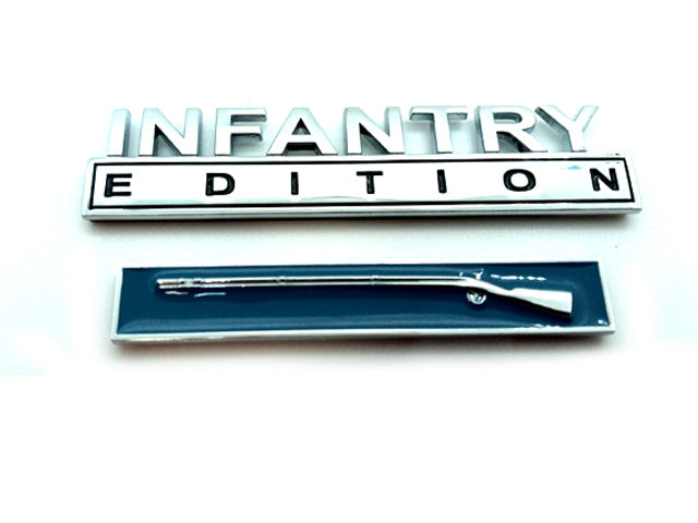 Infantry Edition Decal with EIB Badge