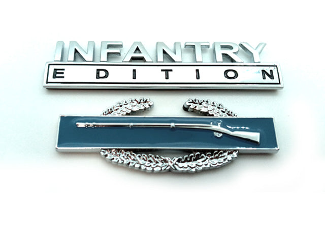 Infantry Edition Decal With CIB 2nd Award