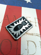 52nd Ordnance Group EOD Insignia on an American Flag