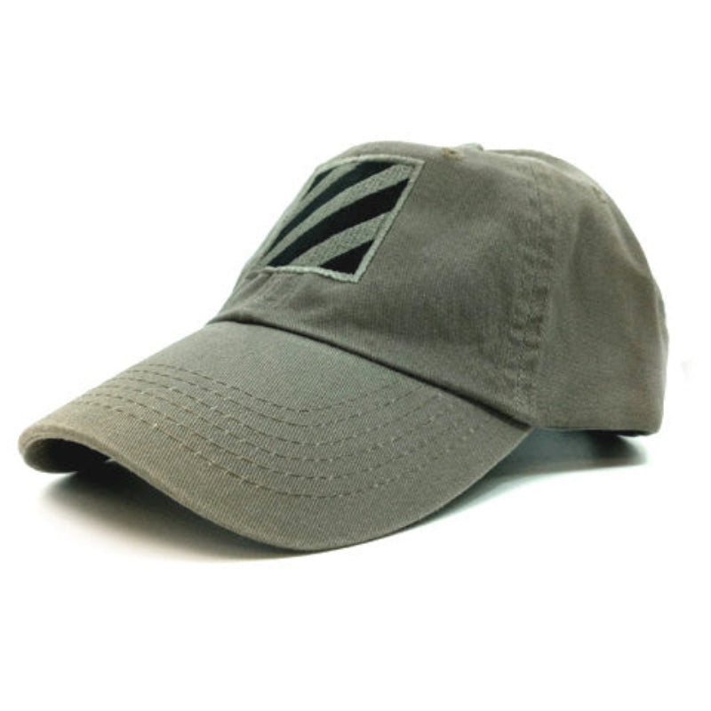 3rd Infantry Division OD Baseball Cap Facing Left on a white background