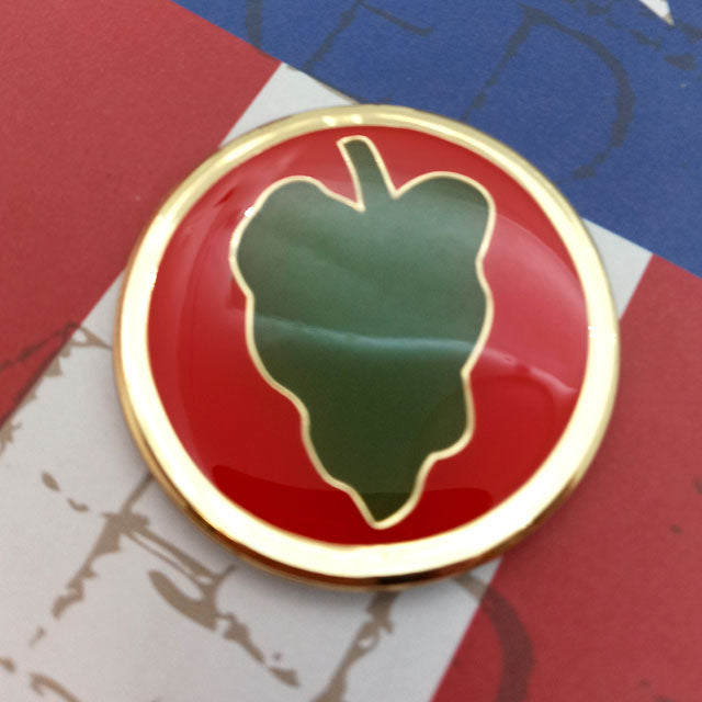 24th Infantry Division Metal Decal