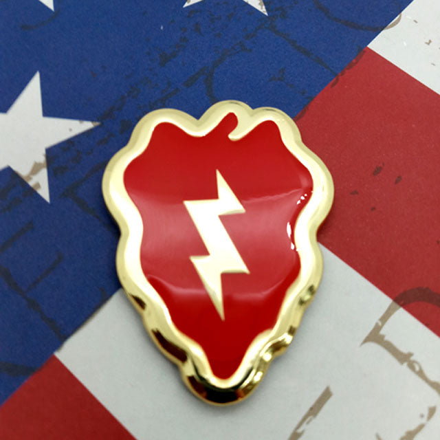 25th Infantry Division Metal Decal