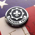 2nd Armored Cavalry Regiment Dragoons Metal Decal