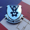 503rd Infantry Regiment The Rock Metal Decal