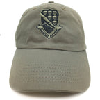 506th AIR Currahee Embroidered OD Green Hat Facing Forward