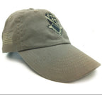 506th AIR Currahee Embroidered OD Green Hat Facing Right
