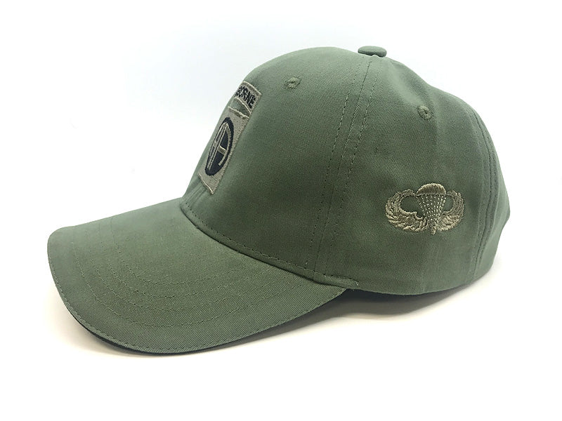 82nd Airborne Subdued Cap OD