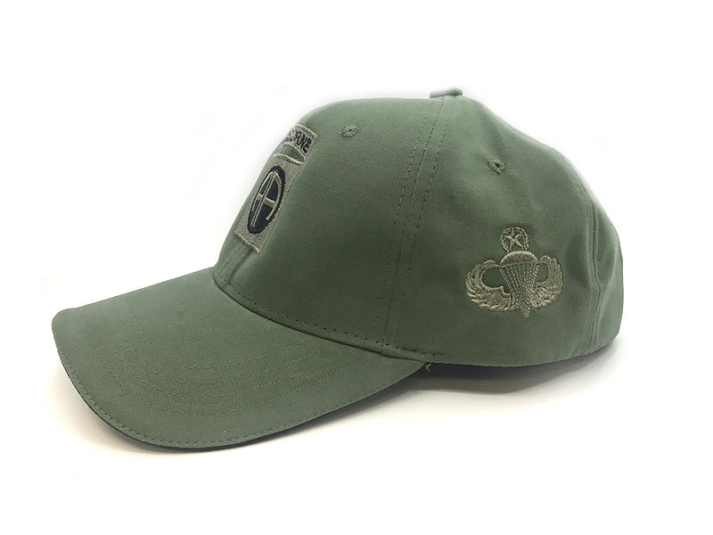 82nd Airborne Subdued Cap OD