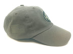 89th Military Police (MP) Brigade hat with embroidered US flag on a white background