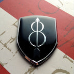 8th Infantry Division Metal Decal