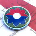 9th Infantry Division Metal Truck or Car Decal