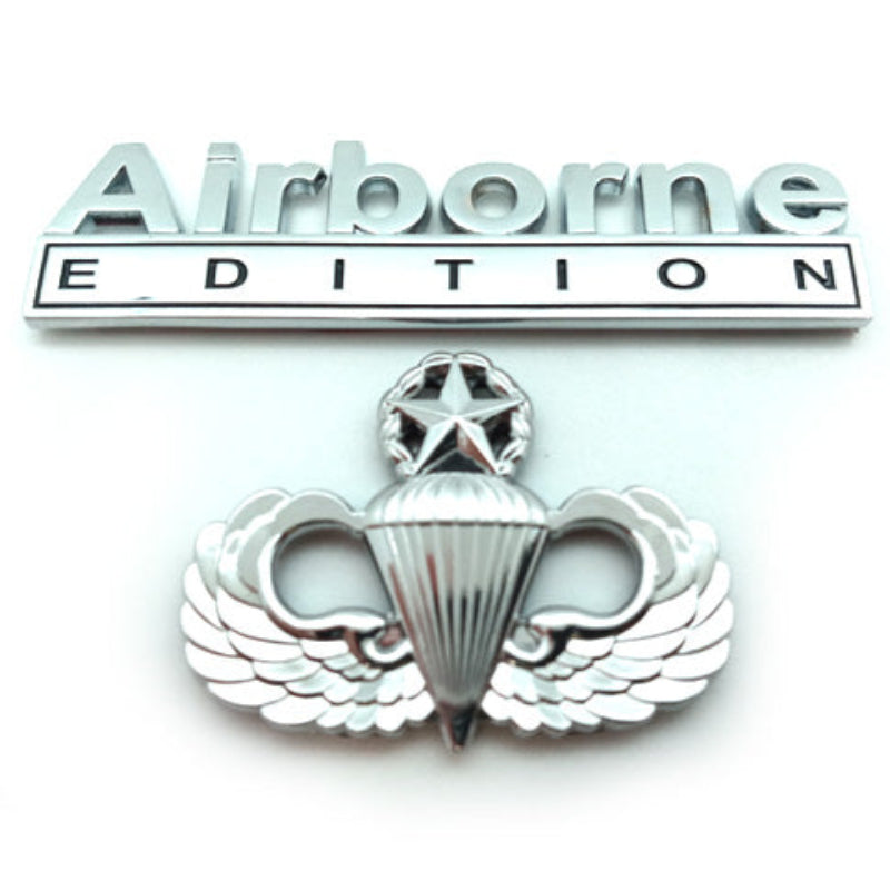 Airborne Edition Decal With Master Jump Wings