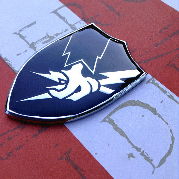US Army Security Agency Metal Decal pointing to the left