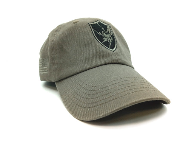 Custom Army Security Agency (ASA) Cap | OD Green & US Flag – Auto