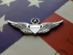 US Army Master Aviator Badge Metal Auto Decal