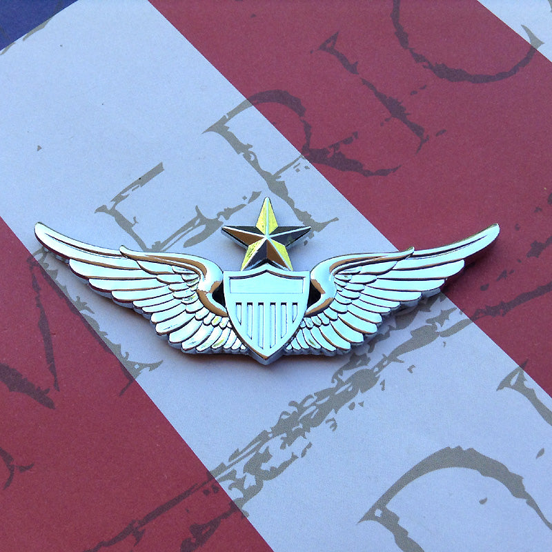 US Army Senior Aviator Badge Metal Decal For Cars, Trucks or SUVs