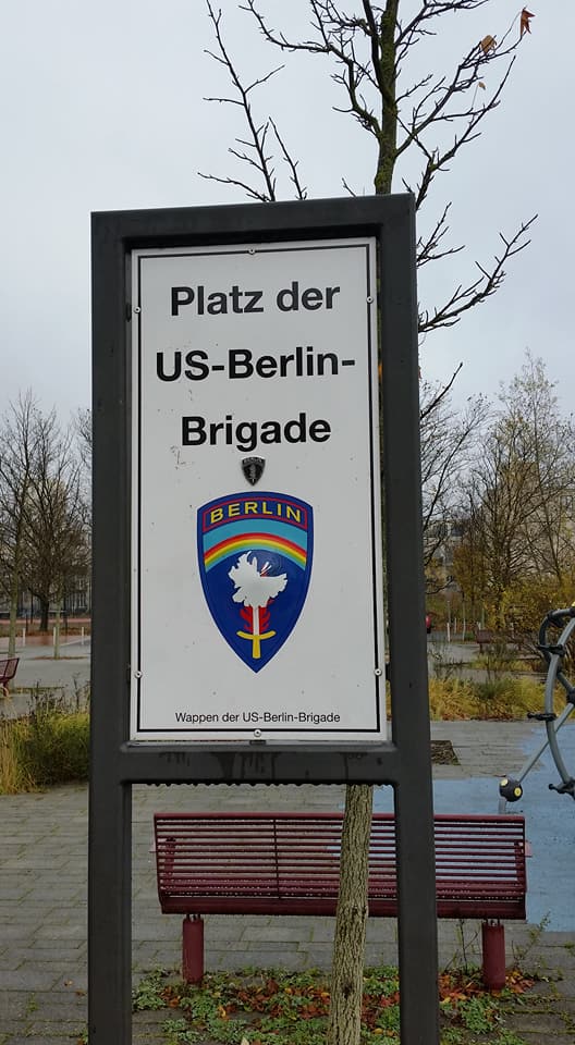Army Berlin Brigade Sign