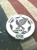 1st Cavalry Regiment Black HawksMetal Decal