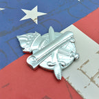 Civil Affairs Branch Insignia Emblem on a red, white and blue background