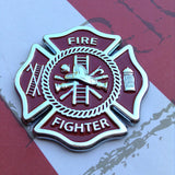 Firefighter Maltese Cross
