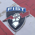 Full Color Fire Support Team FIST Metal Decal