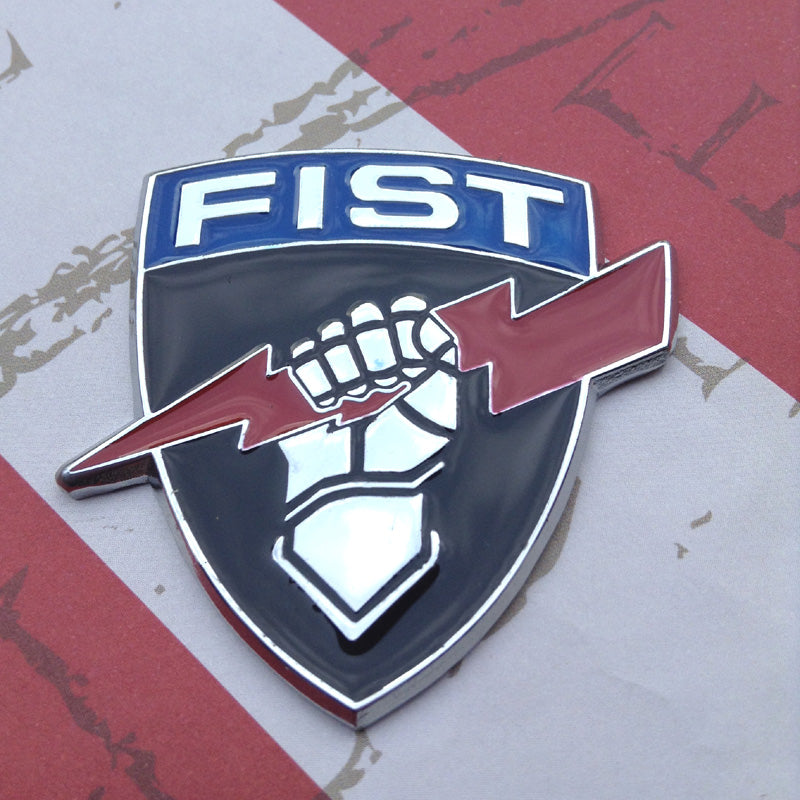 Full Color Fire Support Team FIST Metal Decal