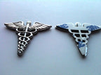 Army Medical Corps Insignia Metal Car Emblem With 3M Adhesive On The Backside 