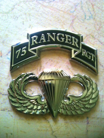 75th Ranger Regiment Decal Car Emblem – Military Auto Crest Replica ...