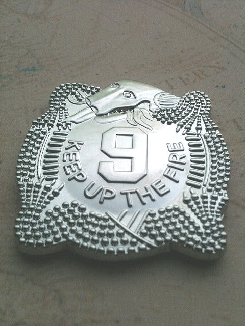 9th Infantry Regiment Metal Decal 