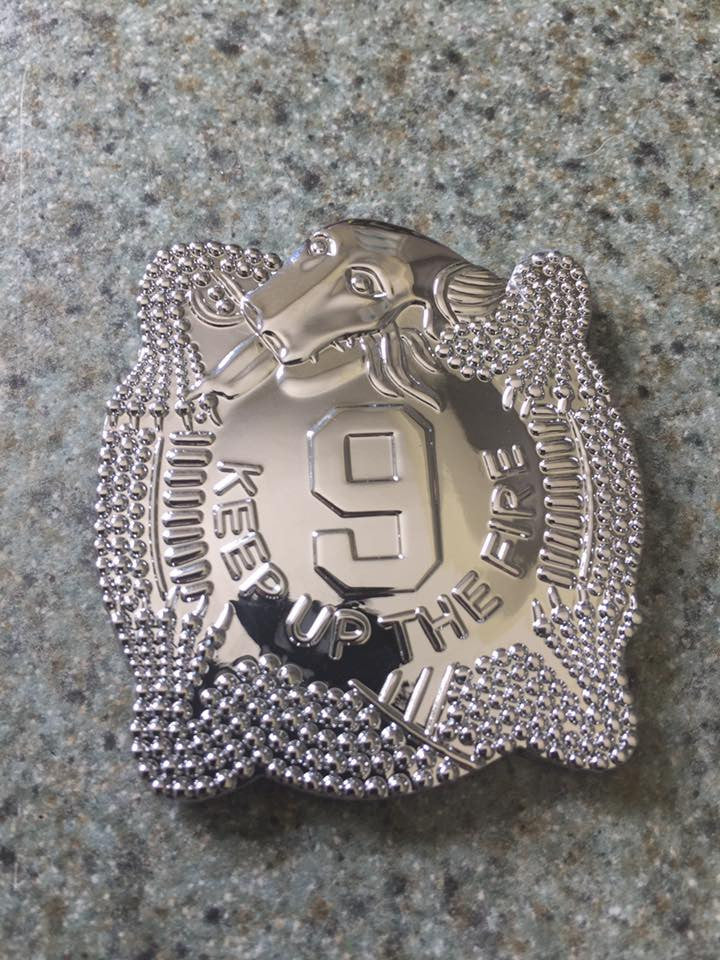 9th Infantry Regiment Metal Decal 